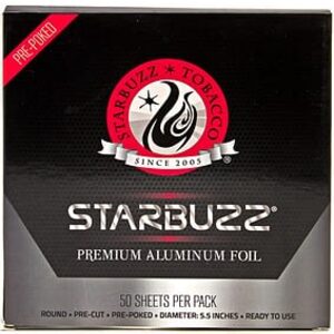 Starbuzz Pre-Punched Premium Aluminum Foil