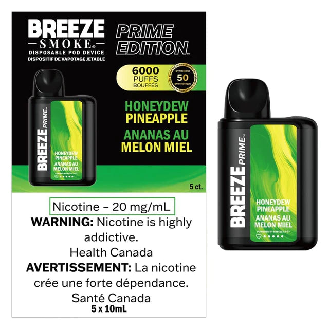 Breeze - Prime Edition 6K Disposable Vape