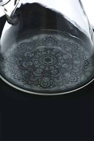 Nice Glass 18" Sandblasted Beaker