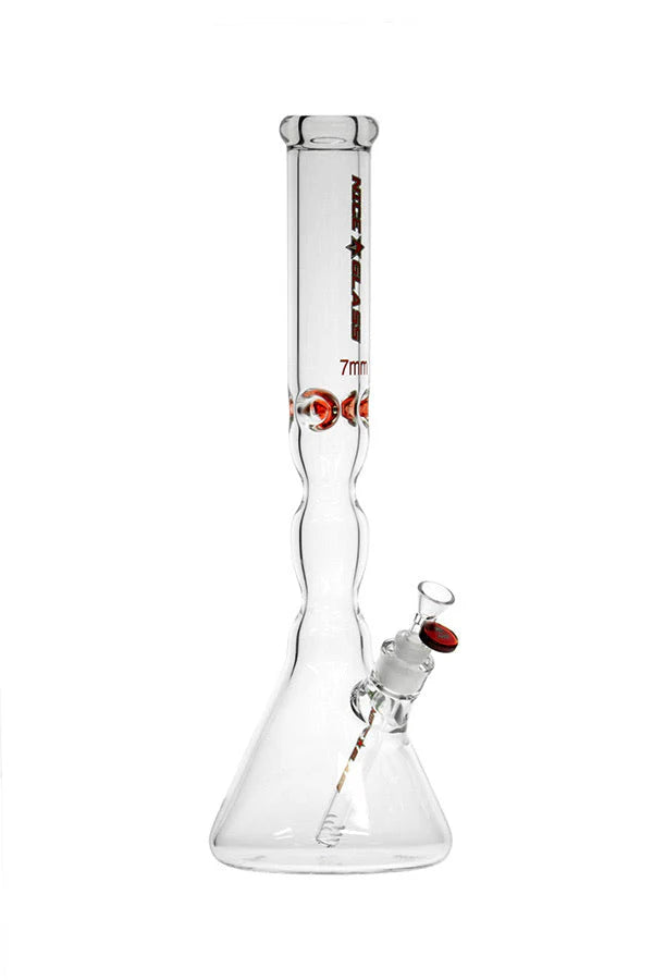 Nice Glass 18" 7mm Beaker W/Reduction