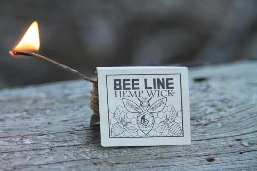 Bee Line Organic Hemp Wick - Thin