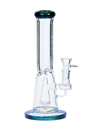 Nice Glass 12" Hex Cone Perc Tube
