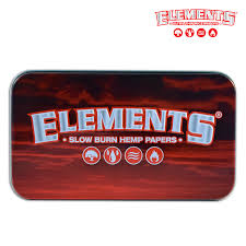 Elements Tin Box Red