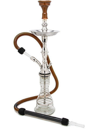 Khalil Mamoon Shamadan Hookah – Silver