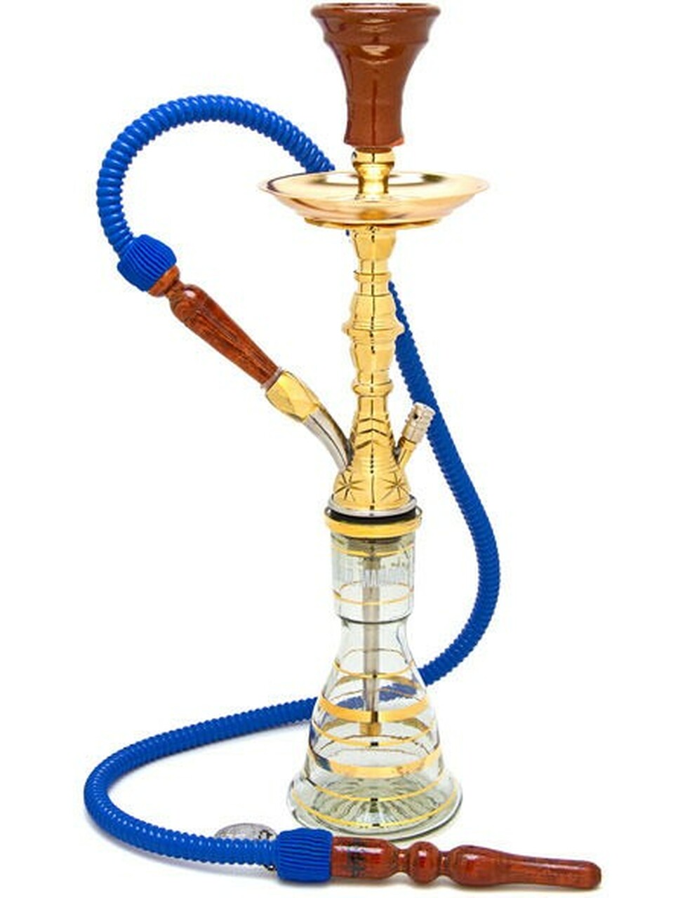 Khalil Mamoon Mini Shamadan Gold Hookah