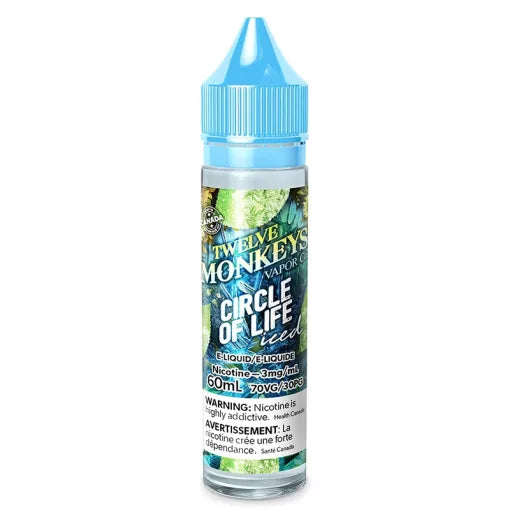 Twelve Monkeys Nic Salt Ice E-Juice 60ml