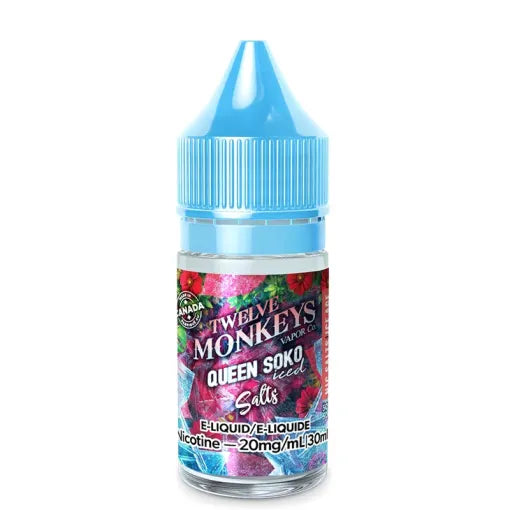Twelve Monkeys Nic Salt Ice E-Juice 30ml